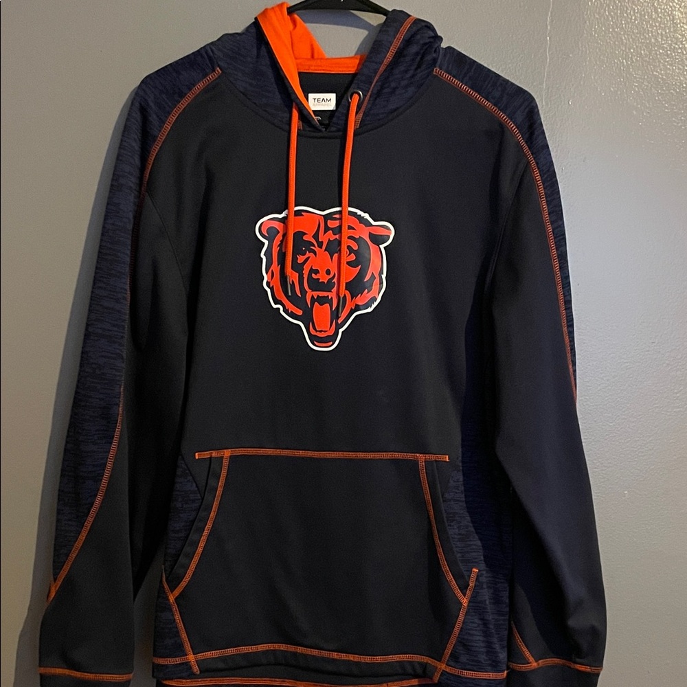 NFL Black and Orange Bears Hoodie